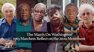 The March On Washington 1963 Marchers Reflect on the 2020 Movement  NPR [upl. by Ajit596]