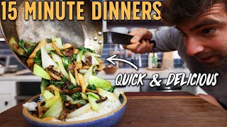 These 15 minute dinners are GUARANTEED inspiration [upl. by Yecram768]