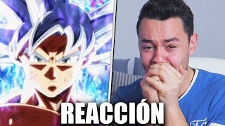 MI REACCION a GOKU ULTRA INSTINCT 100 ME EMOCIONO [upl. by Iew873]