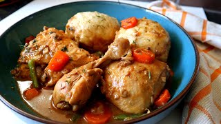 Chicken Stew with dumplings recipe [upl. by Helmer]