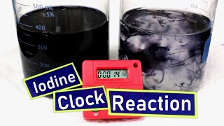 Iodine Clock Reaction Explained Chemistry [upl. by Sabu]