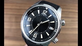 JaegerLeCoultre Polaris Date Dive Watch Q9068670 JLC Watch Review [upl. by Weinshienk400]