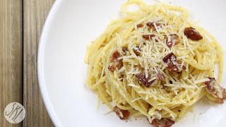 1 Minute Recipe  Easy Carbonara [upl. by Virgie]