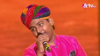 Jasu Khan  Kesariya Balam Padharo Mhare Desh  Liveshows  Episode 28  The Voice India Kids [upl. by Harleigh679]