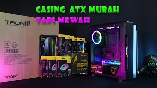 casing pc gaming murah dengan RGB  Armaggeddon Tron III [upl. by Phaih563]