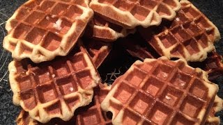 Luikse wafels Liège Waffles [upl. by Sedicla]