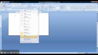 Mudar o tamanho de uma página no Word [upl. by Nomis]
