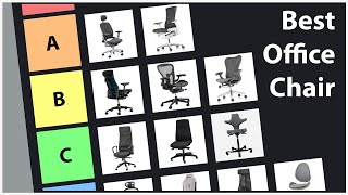 The Best Office Chair Tier List [upl. by Jereld254]