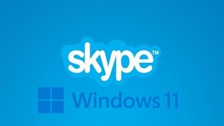 How To Install Skype on Windows 11 Tutorial [upl. by Netsriik]