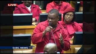 EFF takes on Zuma in Parliament [upl. by Letty]