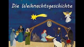 Die Weihnachtsgeschichte für Kinder [upl. by Anifad]