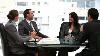 4K Business Meeting Stock Footage  Copyright Free Videos [upl. by Rehpotsihrc]