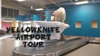 YELLOWKNIFE AIRPORT TOUR YZF [upl. by Chelsey]