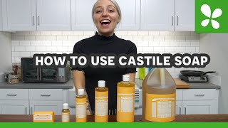 How To Use Dr Bronners Castile Soap [upl. by Kassandra]