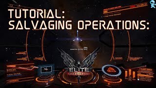 Elite Dangerous Tutorial Salvage Operations [upl. by Noramac]